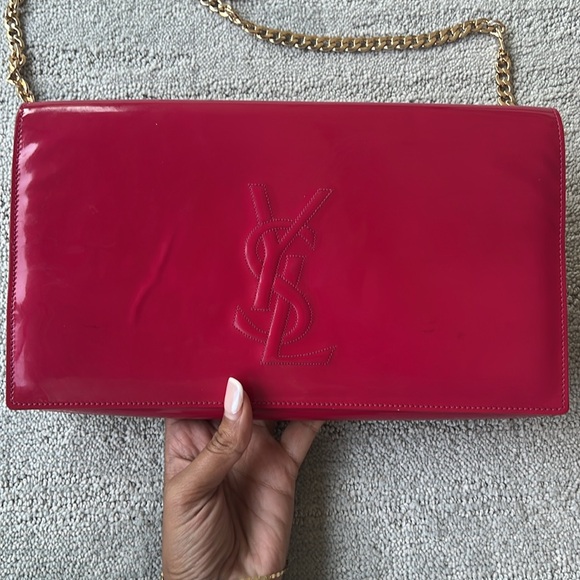 SOLD- YSL Clutch AUTHENTIC - Picture 10 of 12